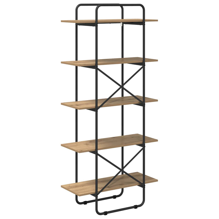 Raft pentru cărți 5 niveluri 80 x 35 x 175,5 cm PB WALTI