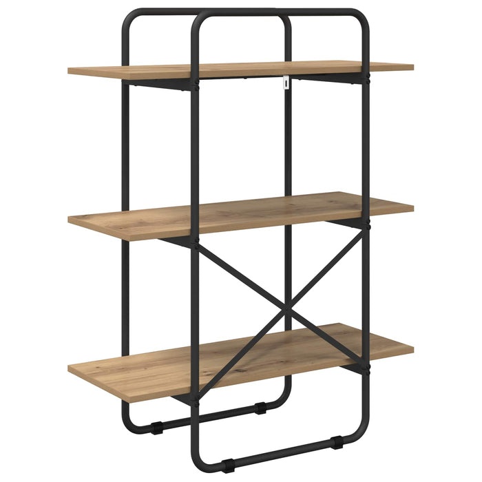 Raft pentru cărți 3 niveluri 80 x 35 x 105 cm PB WALTI