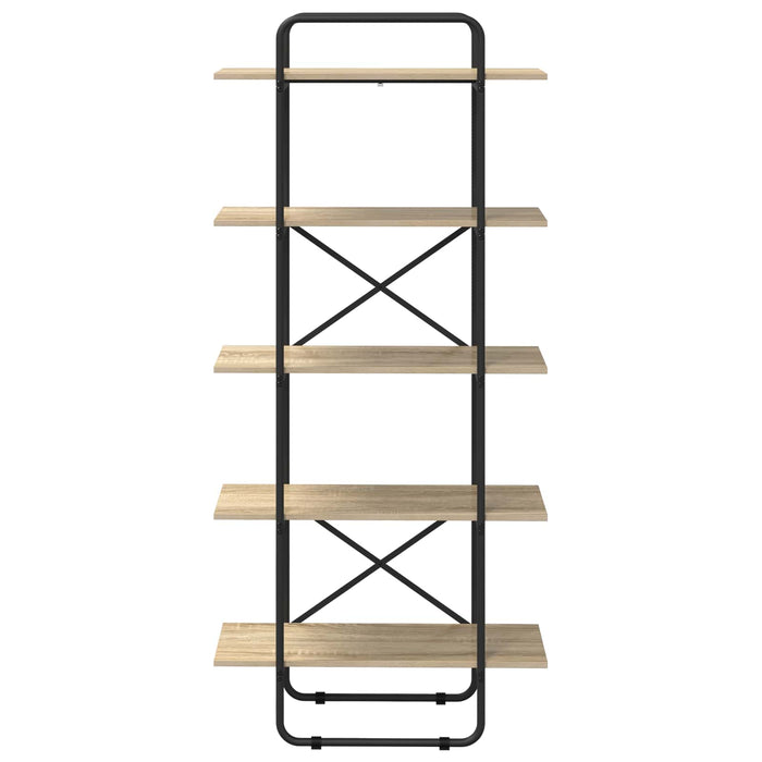 Raft pentru cărți 5 niveluri 60 x 35 x 175,5 cm PB WALTI