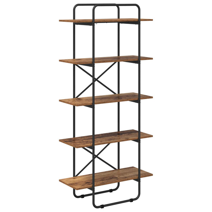 Raft pentru cărți 5 niveluri 60 x 35 x 175,5 cm PB WALTI