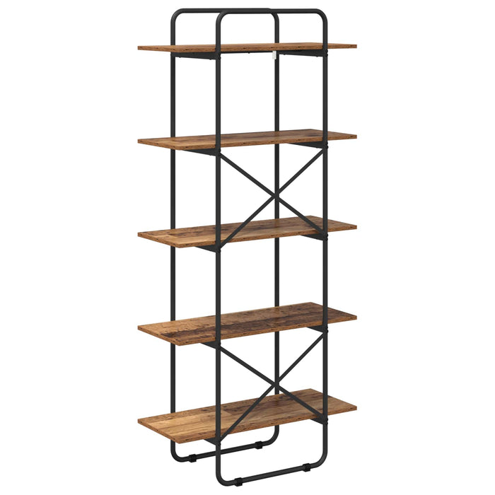 Raft pentru cărți 5 niveluri 60 x 35 x 175,5 cm PB WALTI