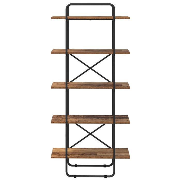 Raft pentru cărți 5 niveluri 60 x 35 x 175,5 cm PB WALTI