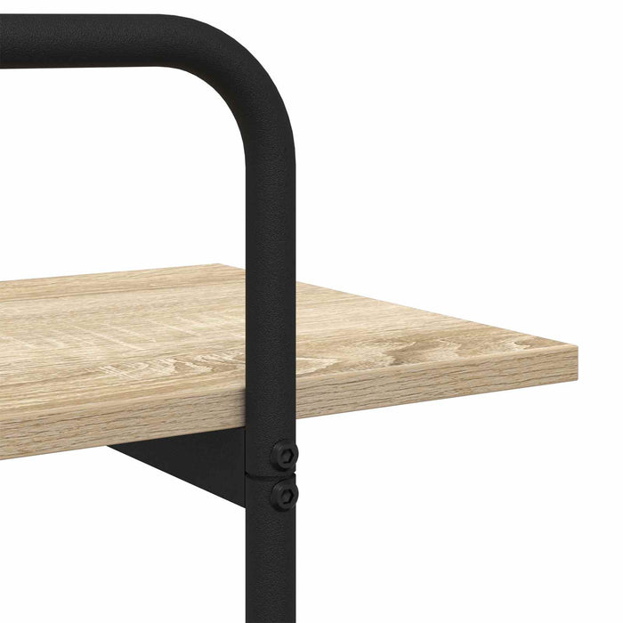 Raft pentru cărți 4 niveluri 60 x 35 x 140 cm PB Stejar Sonoma WALTI