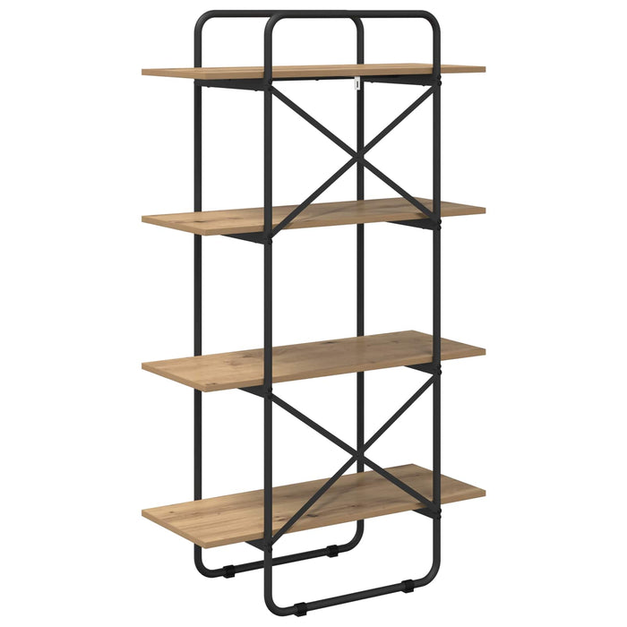 Raft pentru cărți 4 niveluri 60 x 35 x 140 cm PB WALTI