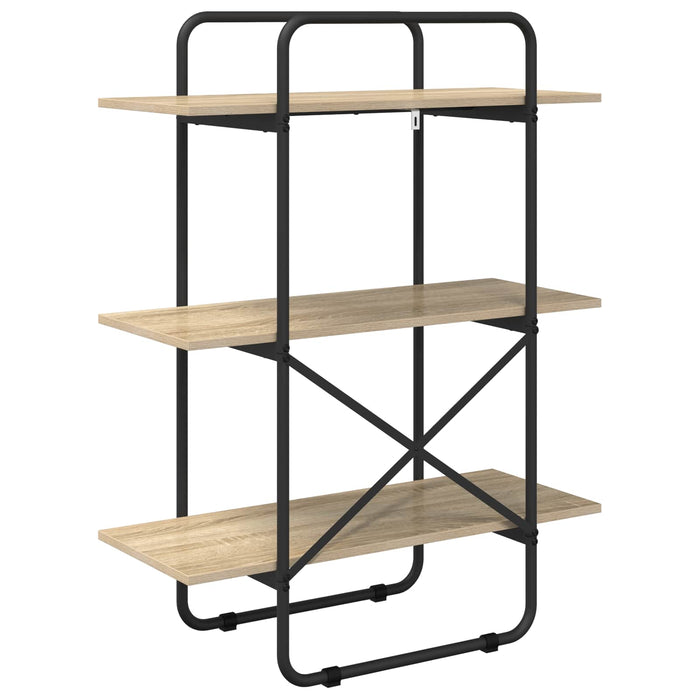 Raft pentru cărți 3 niveluri 60 x 35 x 105 cm PB Stejar Sonoma WALTI