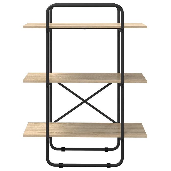 Raft pentru cărți 3 niveluri 60 x 35 x 105 cm PB Stejar Sonoma WALTI