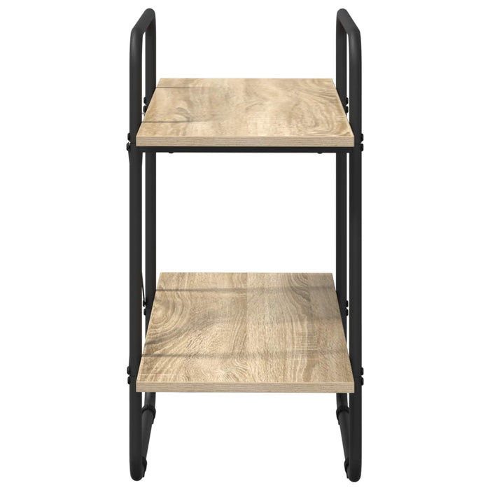Raft pentru cărți 2 niveluri 60 x 35 x 70 cm PB Stejar Sonoma WALTI