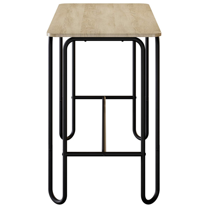 Masă de dining 100 x 50 x 75 cm Lemn prelucrat Stejar Sonoma WALTI