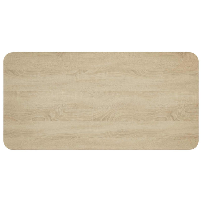 Masă de dining 100 x 50 x 75 cm Lemn prelucrat Stejar Sonoma WALTI