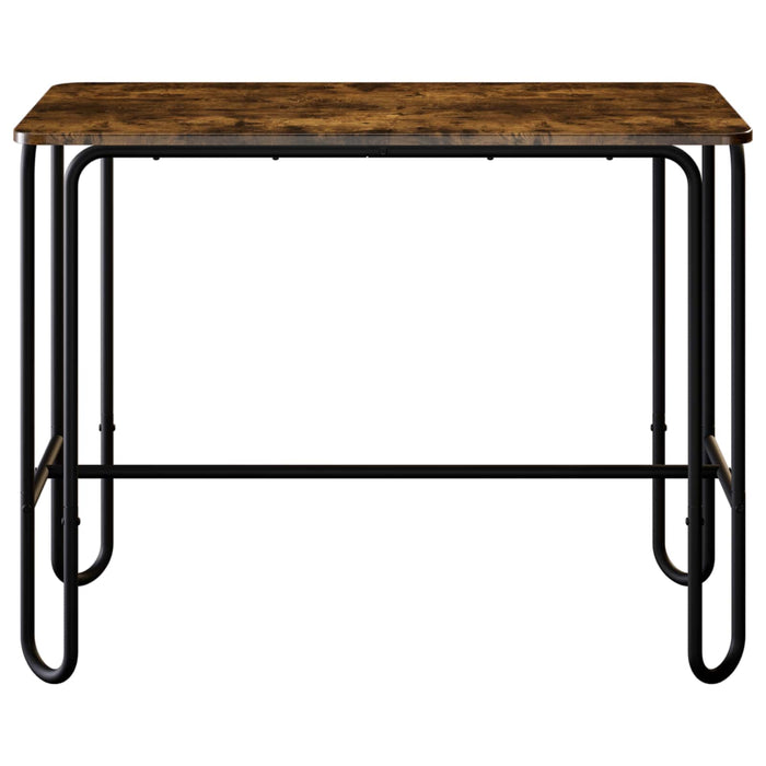 Masă de dining 100 x 50 x 75 cm Lemn prelucrat Stejar fumuriu WALTI