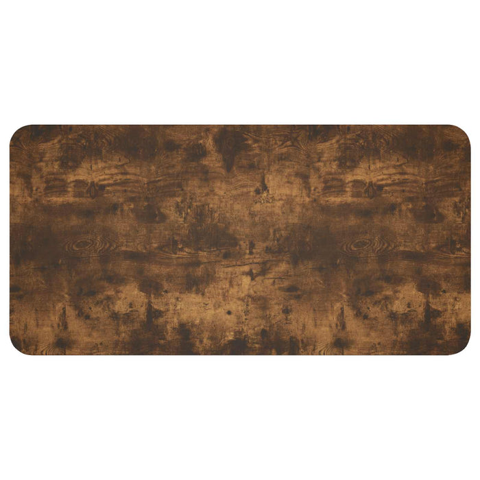 Masă de dining 100 x 50 x 75 cm Lemn prelucrat Stejar fumuriu WALTI