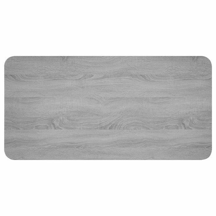 Masă de dining 100 x 50 x 75 cm Lemn prelucrat Sonoma gri WALTI