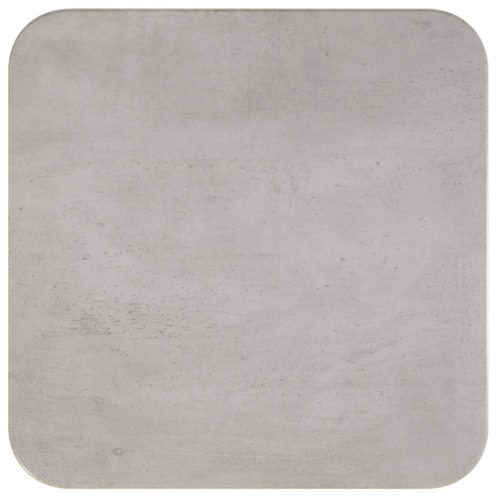 Masă de cafea Gri Beton 40 x 40 x 45 cm Lemn prelucrat WALTI