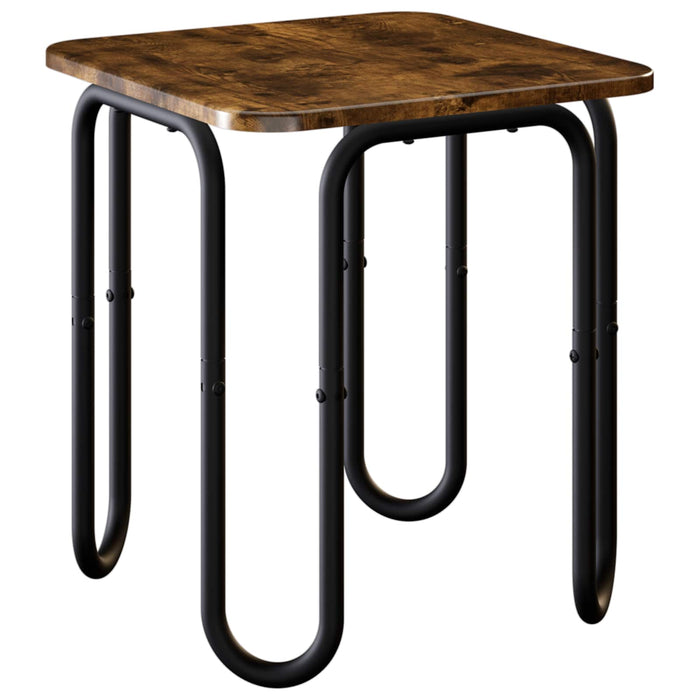 Masă de cafea Stejar fumuriu 40 x 40 x 45 cm Lemn prelucrat WALTI