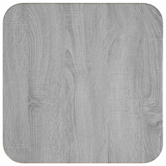 Masă de cafea Sonoma gri 40 x 40 x 45 cm Lemn prelucrat WALTI