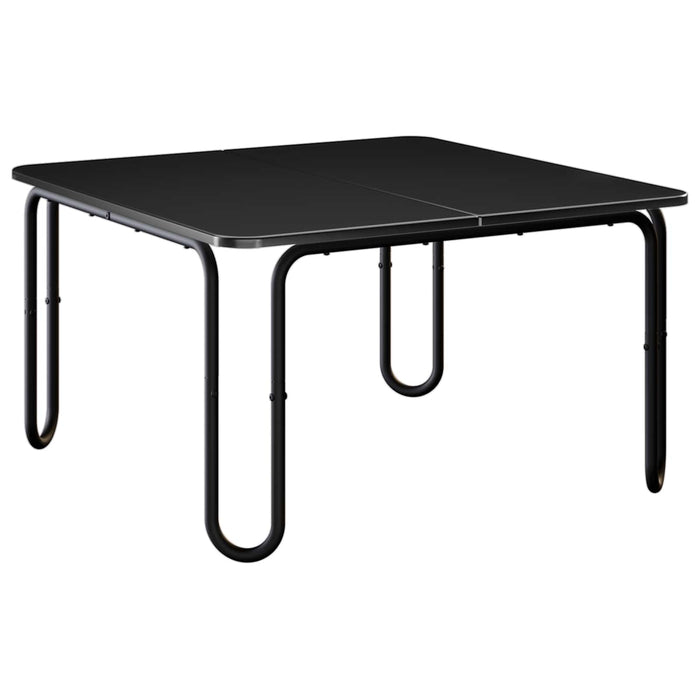 Masă de cafea Negru 59 x 59 x 45 cm Lemn prelucrat WALTI