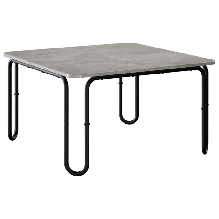 Masă de cafea Gri Beton 59 x 59 x 45 cm Lemn prelucrat WALTI