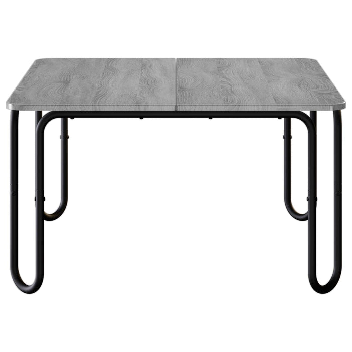 Masă de cafea Sonoma gri 59 x 59 x 45 cm Lemn prelucrat WALTI