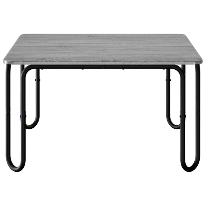 Masă de cafea Sonoma gri 59 x 59 x 45 cm Lemn prelucrat WALTI