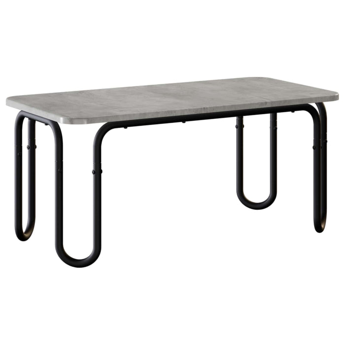 Masă de cafea Gri Beton 79,5 x 40 x 36 cm Lemn prelucrat WALTI