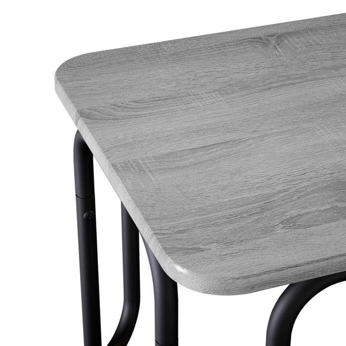 Masă de cafea Sonoma gri 79,5 x 40 x 36 cm Lemn prelucrat WALTI