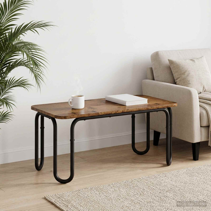 Masă de cafea Lemn vechi 79,5 x 40 x 36 cm Lemn prelucrat WALTI