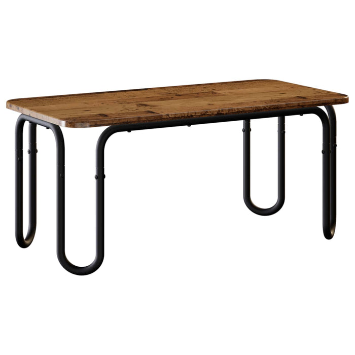 Masă de cafea Lemn vechi 79,5 x 40 x 36 cm Lemn prelucrat WALTI
