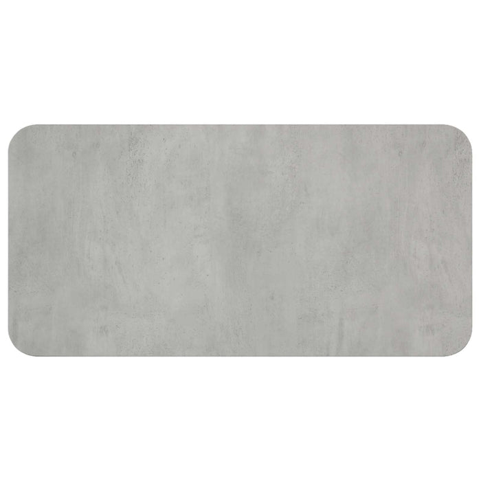 Masă de cafea Gri Beton 100 x 50 x 45 cm Lemn prelucrat WALTI