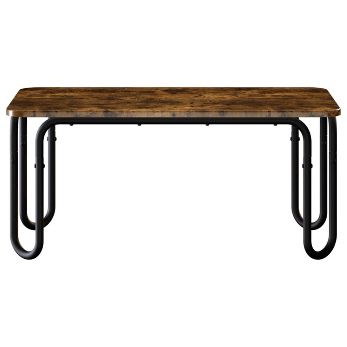Masă de cafea Stejar fumuriu 100 x 50 x 45 cm Lemn prelucrat WALTI