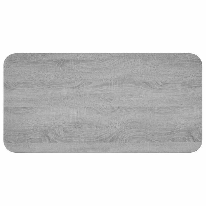 Masă de cafea Sonoma gri 100 x 50 x 45 cm Lemn prelucrat WALTI