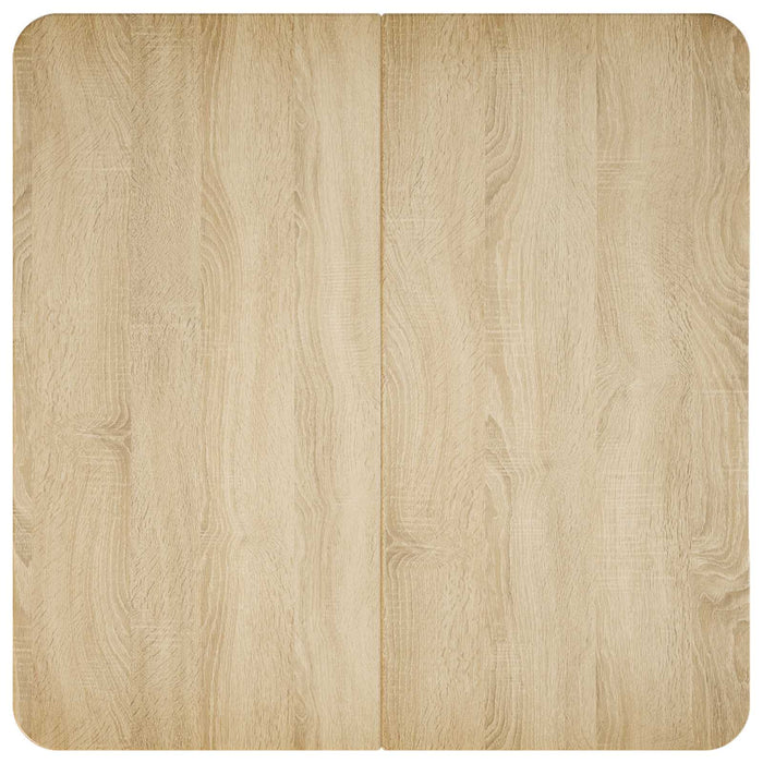Masă de cafea Stejar Sonoma 79,5 x 79,5 x 45 cm Lemn prelucrat WALTI