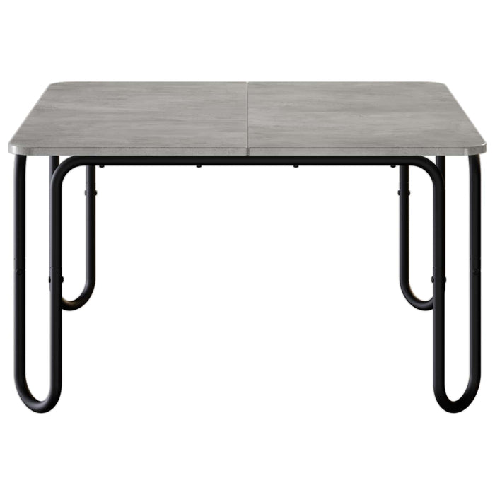 Masă de cafea Gri Beton 79,5 x 79,5 x 45 cm Lemn prelucrat WALTI