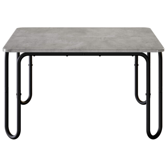 Masă de cafea Gri Beton 79,5 x 79,5 x 45 cm Lemn prelucrat WALTI