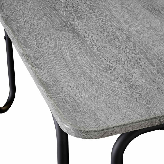 Masă de cafea Sonoma gri 79,5 x 79,5 x 45 cm Lemn prelucrat WALTI