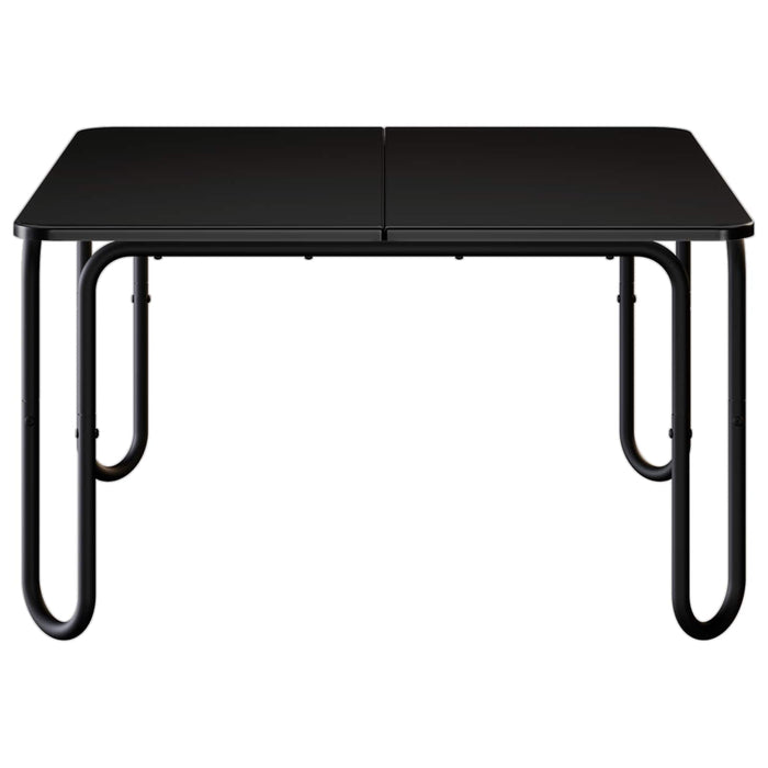 Masă de cafea Negru 100 x 100 x 45 cm Lemn prelucrat WALTI