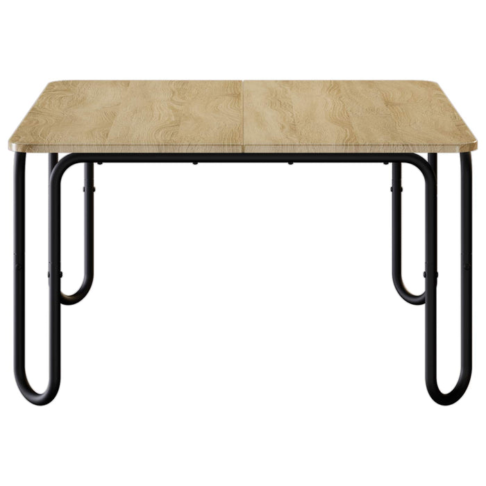 Masă de cafea Stejar Sonoma 100 x 100 x 45 cm Lemn prelucrat WALTI