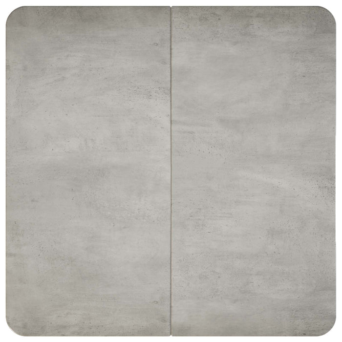 Masă de cafea Gri Beton 100 x 100 x 45 cm Lemn prelucrat WALTI