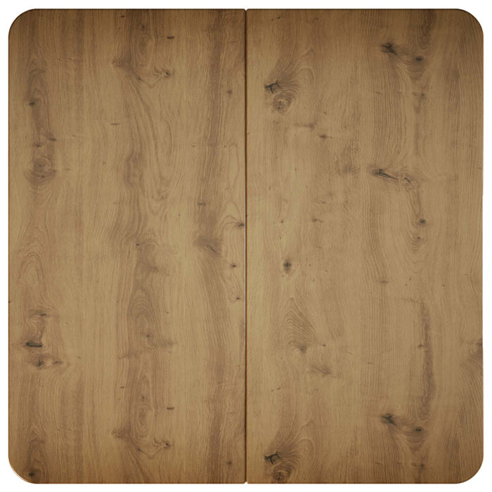 Masă de cafea Stejar Artizanal 100 x 100 x 45 cm Lemn prelucrat WALTI