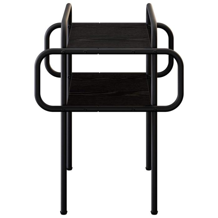 Masă de cafea Stejar Negru 40 x 40 x 51 cm Lemn prelucrat WALTI