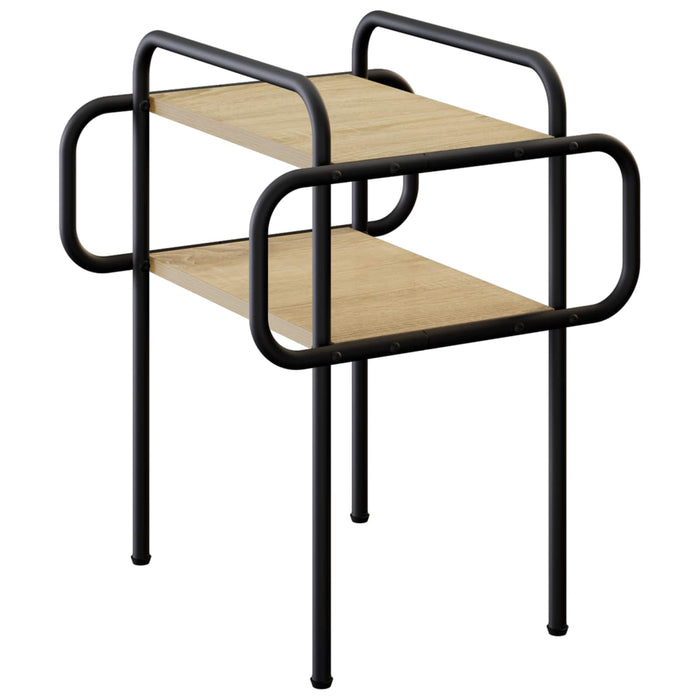 Masă de cafea Stejar Sonoma 40 x 40 x 51 cm Lemn prelucrat WALTI