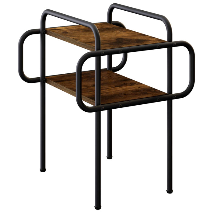 Masă de cafea Stejar fumuriu 40 x 40 x 51 cm Lemn prelucrat WALTI