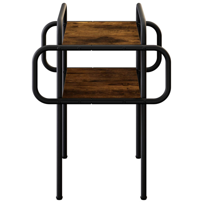 Masă de cafea Stejar fumuriu 40 x 40 x 51 cm Lemn prelucrat WALTI