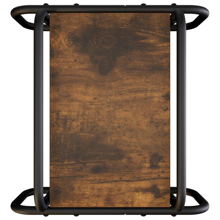 Masă de cafea Stejar fumuriu 40 x 40 x 51 cm Lemn prelucrat WALTI