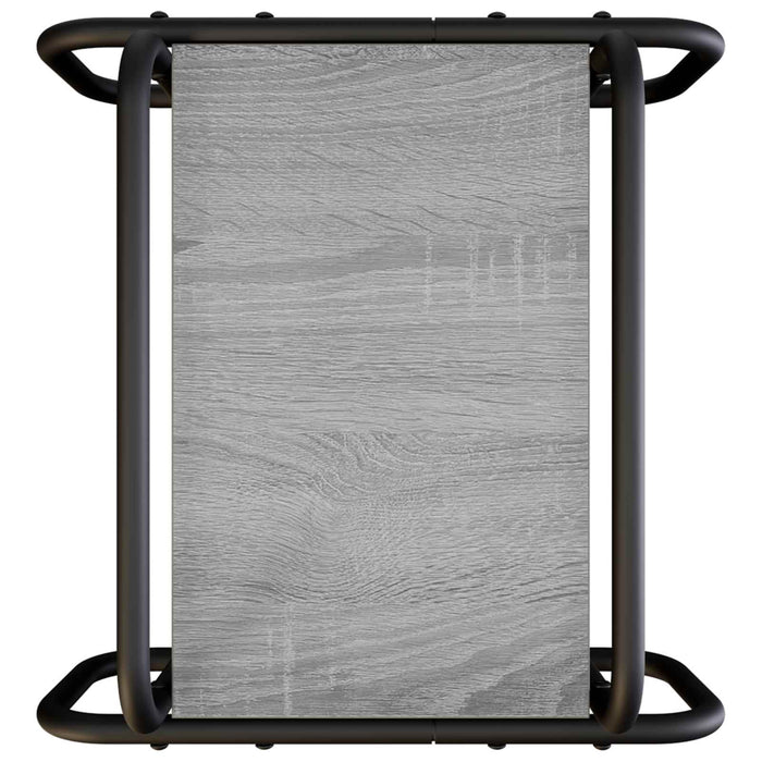 Masă de cafea Sonoma gri 40 x 40 x 51 cm Lemn prelucrat WALTI