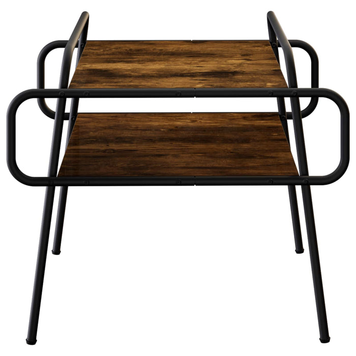 Masă de cafea Stejar fumuriu 50 x 50 x 51 cm Lemn prelucrat WALTI