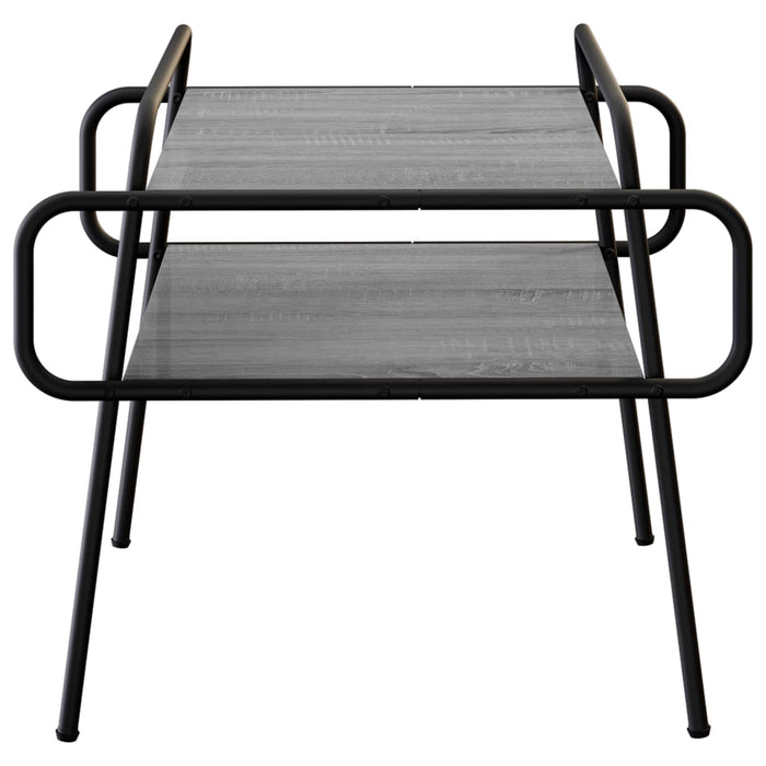Masă de cafea Sonoma gri 50 x 50 x 51 cm Lemn prelucrat WALTI