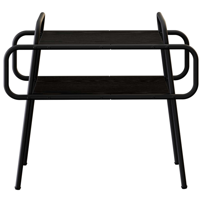 Masă de cafea Stejar Negru 60 x 30 x 51 cm Lemn prelucrat WALTI