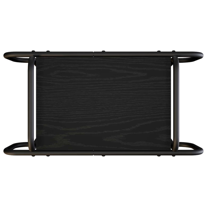 Masă de cafea Stejar Negru 60 x 30 x 51 cm Lemn prelucrat WALTI