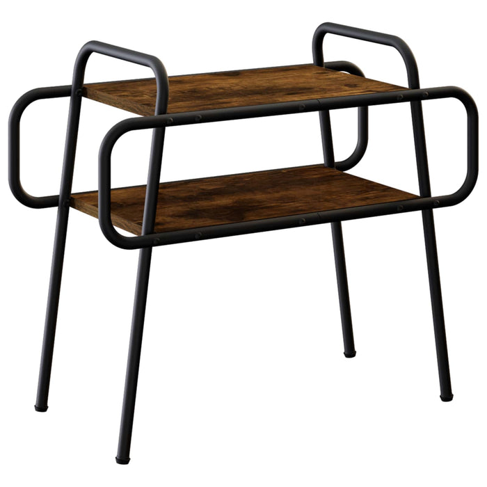 Masă de cafea Stejar fumuriu 60 x 30 x 51 cm Lemn prelucrat WALTI