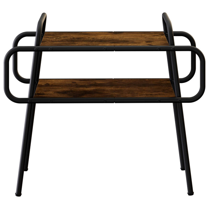 Masă de cafea Stejar fumuriu 60 x 30 x 51 cm Lemn prelucrat WALTI